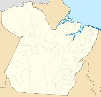 TMT is located in Pará