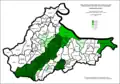 Share of Bosniaks in Brčko by settlements 1971