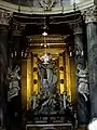 Baroque interior of the cathedral