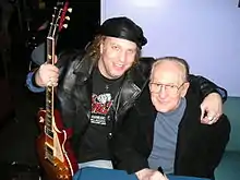 Brian Tarquin with Les Paul