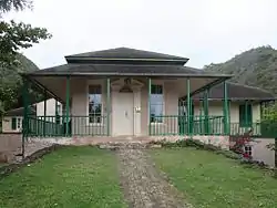 Napoleon Bonaparte spent his first two months of exile living in the Pavilion, on the Balcombe Briars Estate on St Helena.