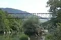 Steel bridge over Aliakmonas river west of Elati 2009