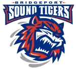 The Bridgeport Sound Tigers logo, used from 2001 to 2021