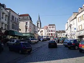 The market square in Brie-Comte-Robert