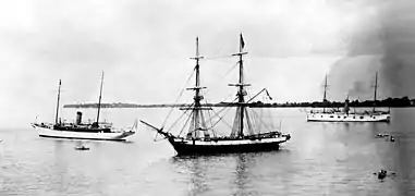 Image 11US Brig NiagaraPhoto credit: UnknownThe original US Brig Niagara, which played a pivotal role in defeating the British at the Battle of Lake Erie. It was sunk in 1820 for preservation but raised again in 1913 for the centennial anniversary of the battle (seen here). A modern replica based out of Erie, Pennsylvania now travels the Great Lakes as an educational and training vessel.More featured pictures