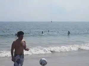 Water sports on Brighton Beach