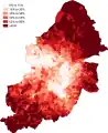 Birmingham (53.14% White British)