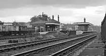 The view westward, towards Liverpool Lime Street in 1962.