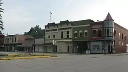 Buildings on South Broadway, Downtown