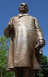 Image 14Statue of William Worrall Mayo, M.D. near the Mayo Clinic in Rochester (from History of Minnesota)