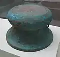 Two thousand year old bronze drum unearthed from Tiandong county, Guangxi, in 1994.