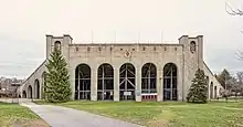 Entrance to Brown Stadium on Sessions Street