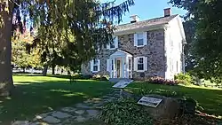 Front view of the Brubacher House.