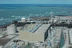 The Bruce Nuclear Generating Station, the world's largest fully operational nuclear power facility