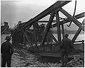 The Ludendorff Bridge after its collapse