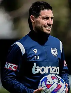 Fornaroli with Melbourne Victory in 2022