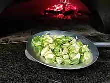 Brussels sprouts made by Baronessa Italian Restaurant