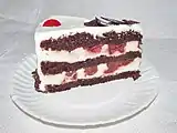 Slice of a Black Forest Cake