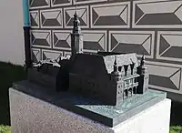 Brzeg town hall model