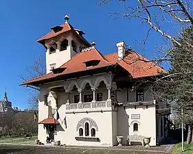 Nicolae Minovici House (Strada Doctor Nicolae Minovici no. 1), today the Nicolae Minovici Folk Art Museum, Bucharest, by Cristofi Cerchez, 1906-1907