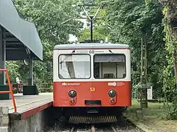 Budapest Cog-wheel Railway multiple unit train