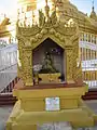 Inga nan paya - the small Buddha shrine for the planetary post Mercury at Kuthodaw