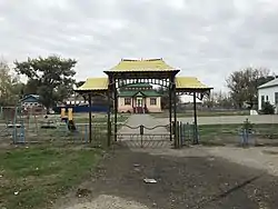 Buddhist temple in Djalykovo, Lagansky District