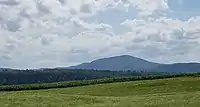 View from Mountain View Rd in Hardwick facing west