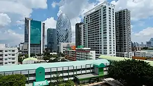 Buildings in Phaya Thai District