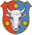 The coat of arms of Duchy of Bukovina in 1910