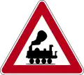 А33Non-gated level crossing