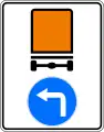 Г20Vehicles carrying hazardous goods should turn left