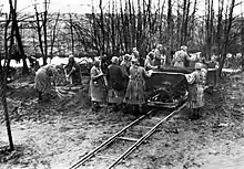 Women prisoners at Ravensbrück