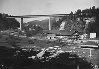 Mangfall Bridge (1934–36), pictured in 1936