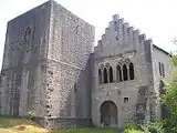 The Münz and central bergfried