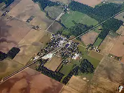 Burket from the air