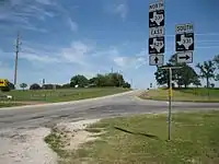 FM 529 at FM 331 looking east