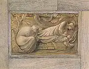 The Nativity, design for a bronze relief, 1879