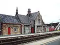 The old station building on the Wigan platform.