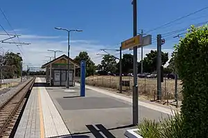 Burswood station platform