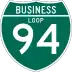 Business Loop Interstate 94 marker