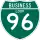 Business Loop Interstate 96 marker