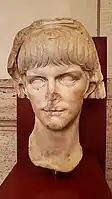 Bust of Emperor Nero at the Palazzo Massimo