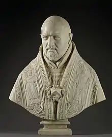 Gian Lorenzo Bernini, Bust of Pope Paul V, 1621