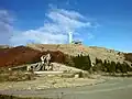 Torch and Buzludzha monuments