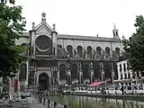 Joseph Poelaert (date unknown): New building of St. Catherine's Church, Brussels.