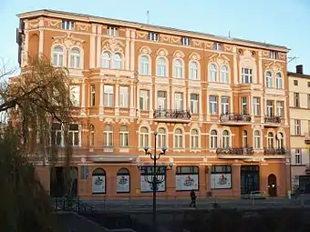 Frontage on the river