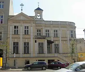 Facade onto Gdańska Street