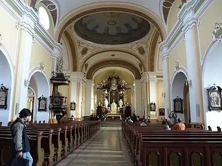 Church nave