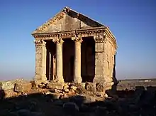 Byzantine temple in Idlib